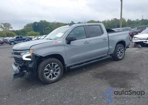 2024 Chevrolet Silverado 1500 4Wd Short Bed Rst из США, поврежденный, VIN 1GCUDEED7RZ238127